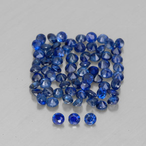 Achetez naturel ct bleue saphir gems, coupe roude, en provenance madagascar chez gemselect. en stock, livraison internationale!