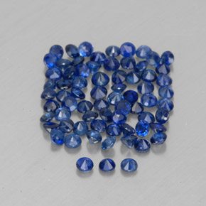 Achetez naturel ct bleue saphir gems, coupe roude, en provenance madagascar chez gemselect. en stock, livraison internationale!