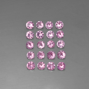 Achetez naturel ct rose saphir gems, coupe roude, en provenance madagascar chez gemselect. en stock, livraison internationale!