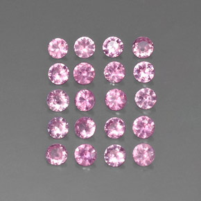 Achetez naturel ct rose saphir gems, coupe roude, en provenance madagascar chez gemselect. en stock, livraison internationale!