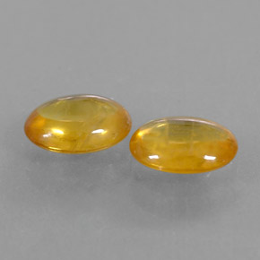 Achetez naturel ct orange saphir gems, coupe ovale, en provenance thaïlande chez gemselect. en stock, livraison internationale!
