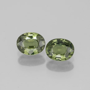 Achetez naturel ct vert saphir gems, coupe ovale, en provenance australie chez gemselect. en stock, livraison internationale!