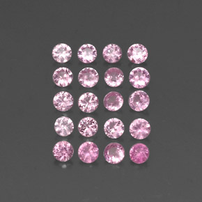 Achetez naturel ct rose saphir gems, coupe roude, en provenance madagascar chez gemselect. en stock, livraison internationale!