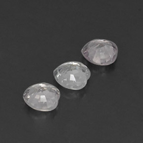 Achetez naturel ct blanc saphir gems, forme de coeur, en provenance sri lanka (ceylan) chez gemselect. en stock, livraison internationale!
