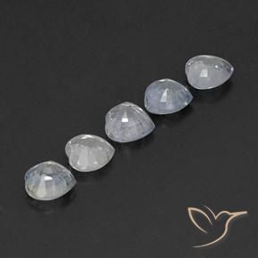 Shop natural 1.86ct Blanc chaud Saphir gems, Cœur, from Sri Lanka at GemSelect. In stock, global shipping!