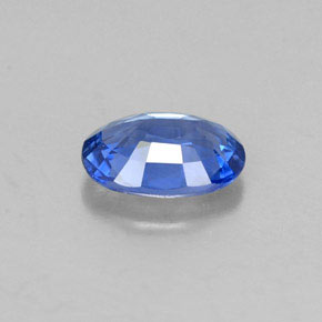 Saphir bleue naturelle coupe ovale, 0,95 ct, VVS-VS