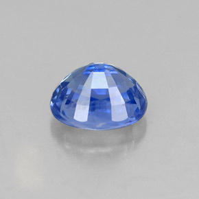 Saphir bleue naturelle coupe ovale, 1,03 ct, VS