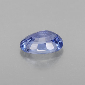 Saphir bleue naturelle coupe ovale, 1,12 ct, VS
