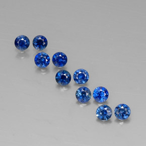 Achetez naturel ct bleue saphir gems, coupe roude, en provenance madagascar chez gemselect. en stock, livraison internationale!