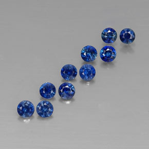 Achetez naturel ct bleue saphir gems, coupe roude, en provenance madagascar chez gemselect. en stock, livraison internationale!