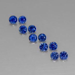 Achetez naturel ct bleue saphir gems, coupe roude, en provenance madagascar chez gemselect. en stock, livraison internationale!