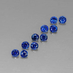 Achetez naturel ct bleue saphir gems, coupe roude, en provenance madagascar chez gemselect. en stock, livraison internationale!