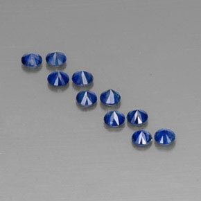 Achetez naturel ct bleue saphir gems, coupe roude, en provenance madagascar chez gemselect. en stock, livraison internationale!