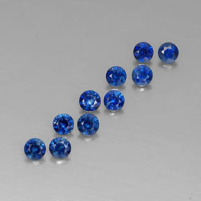 Achetez naturel ct bleue saphir gems, coupe roude, en provenance madagascar chez gemselect. en stock, livraison internationale!