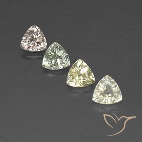 Achetez naturel 2,67ct multicolore saphir gems, trillion, en provenance tanzanie chez gemselect. en stock, livraison internationale!