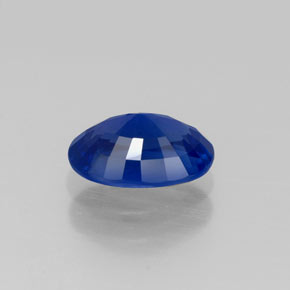 Saphir bleue naturelle coupe ovale, 1,07 ct, VVS-VS