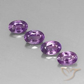 Shop natural 2.61ct Light-Medium Violet Saphir gems, ovale, from Tanzanie at GemSelect. In stock, global shipping!