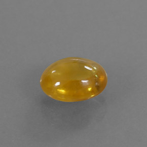 Saphir jaune naturelle transparent, 0,97 ct, transparent / translucide