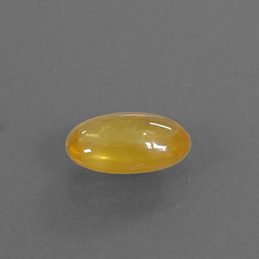 Saphir jaune naturelle transparent, 0,85 ct, transparent / translucide