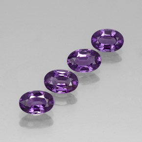 Achetez naturel ct violet saphir gems, coupe ovale, en provenance tanzanie chez gemselect. en stock, livraison internationale!