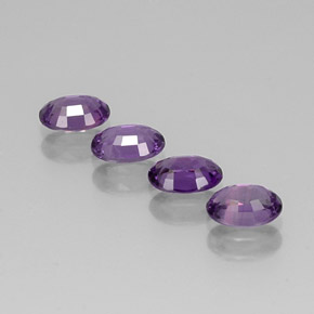 Achetez naturel ct violet saphir gems, coupe ovale, en provenance tanzanie chez gemselect. en stock, livraison internationale!