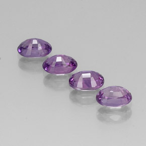 Achetez naturel ct violet saphir gems, coupe ovale, en provenance tanzanie chez gemselect. en stock, livraison internationale!