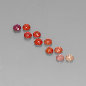Achetez naturel ct multicolore saphir gems, coupe roude, en provenance tanzanie (songea) chez gemselect. en stock, livraison internationale!