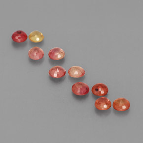 Achetez naturel ct multicolore saphir gems, coupe roude, en provenance tanzanie (songea) chez gemselect. en stock, livraison internationale!