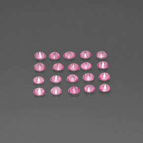 Achetez naturel ct rose saphir gems, coupe roude, en provenance madagascar chez gemselect. en stock, livraison internationale!