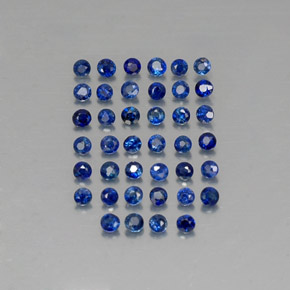 Achetez naturel ct bleue saphir gems, coupe roude, en provenance madagascar chez gemselect. en stock, livraison internationale!