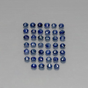 Achetez naturel ct bleue saphir gems, coupe roude, en provenance madagascar chez gemselect. en stock, livraison internationale!