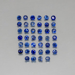 Achetez naturel ct bleue saphir gems, coupe roude, en provenance madagascar chez gemselect. en stock, livraison internationale!