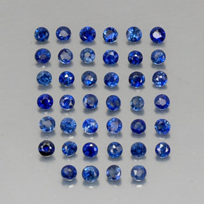 Achetez naturel ct bleue saphir gems, coupe roude, en provenance madagascar chez gemselect. en stock, livraison internationale!
