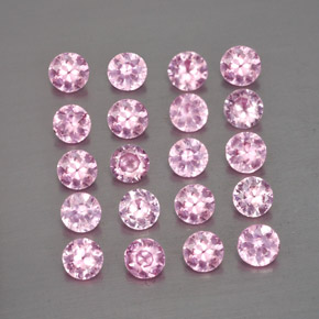 Achetez naturel ct rose saphir gems, coupe roude, en provenance madagascar chez gemselect. en stock, livraison internationale!