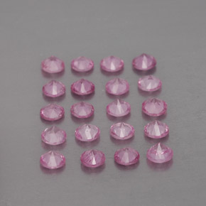 Achetez naturel ct rose saphir gems, coupe roude, en provenance madagascar chez gemselect. en stock, livraison internationale!