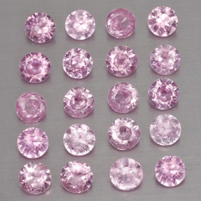 Achetez naturel ct rose saphir gems, coupe roude, en provenance madagascar chez gemselect. en stock, livraison internationale!