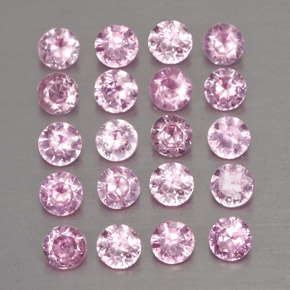 Achetez naturel ct rose saphir gems, coupe roude, en provenance madagascar chez gemselect. en stock, livraison internationale!