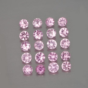 Achetez naturel ct rose saphir gems, coupe roude, en provenance madagascar chez gemselect. en stock, livraison internationale!
