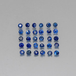 Achetez naturel ct bleue saphir gems, coupe roude, en provenance madagascar chez gemselect. en stock, livraison internationale!