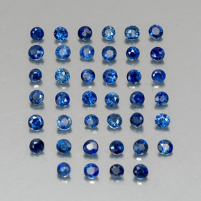 Achetez naturel ct bleue saphir gems, coupe roude, en provenance madagascar chez gemselect. en stock, livraison internationale!