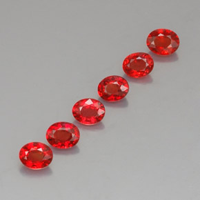 Achetez naturel 2,08ct orange saphir gems, coupe ovale, en provenance tanzanie chez gemselect. en stock, livraison internationale!