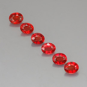 Achetez naturel 2,08ct orange saphir gems, coupe ovale, en provenance tanzanie chez gemselect. en stock, livraison internationale!