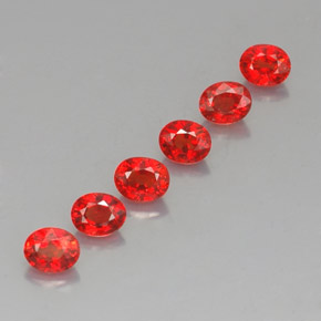 Achetez naturel ct orange saphir gems, coupe ovale, en provenance tanzanie chez gemselect. en stock, livraison internationale!