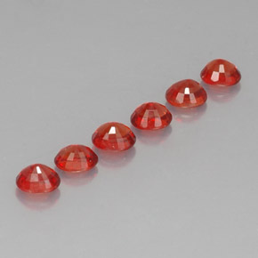 Achetez naturel ct orange saphir gems, coupe ovale, en provenance tanzanie chez gemselect. en stock, livraison internationale!