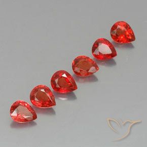 Shop natural 1.99ct Rouge vif Saphir gems, En forme de poire, from Tanzanie at GemSelect. In stock, global shipping!