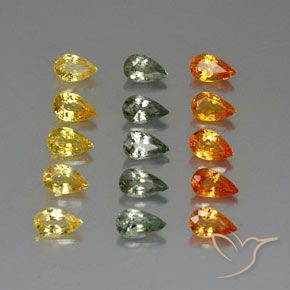 Shop natural 4.32ct Multicolore Saphir gems, En forme de poire, from Tanzanie at GemSelect. In stock, global shipping!