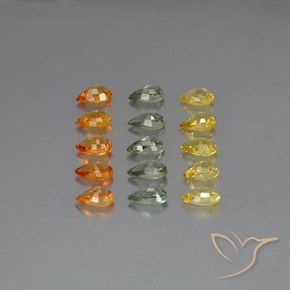 Shop natural 4.32ct Multicolore Saphir gems, En forme de poire, from Tanzanie at GemSelect. In stock, global shipping!