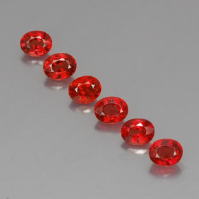Achetez naturel ct orange saphir gems, coupe ovale, en provenance tanzanie (songea) chez gemselect. en stock, livraison internationale!