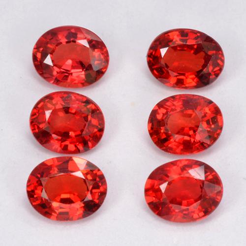 Achetez naturel 1,95ct orange saphir gems, coupe ovale, en provenance tanzanie chez gemselect. en stock, livraison internationale!