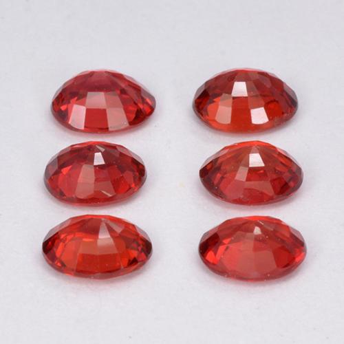 Achetez naturel 1,95ct orange saphir gems, coupe ovale, en provenance tanzanie chez gemselect. en stock, livraison internationale!